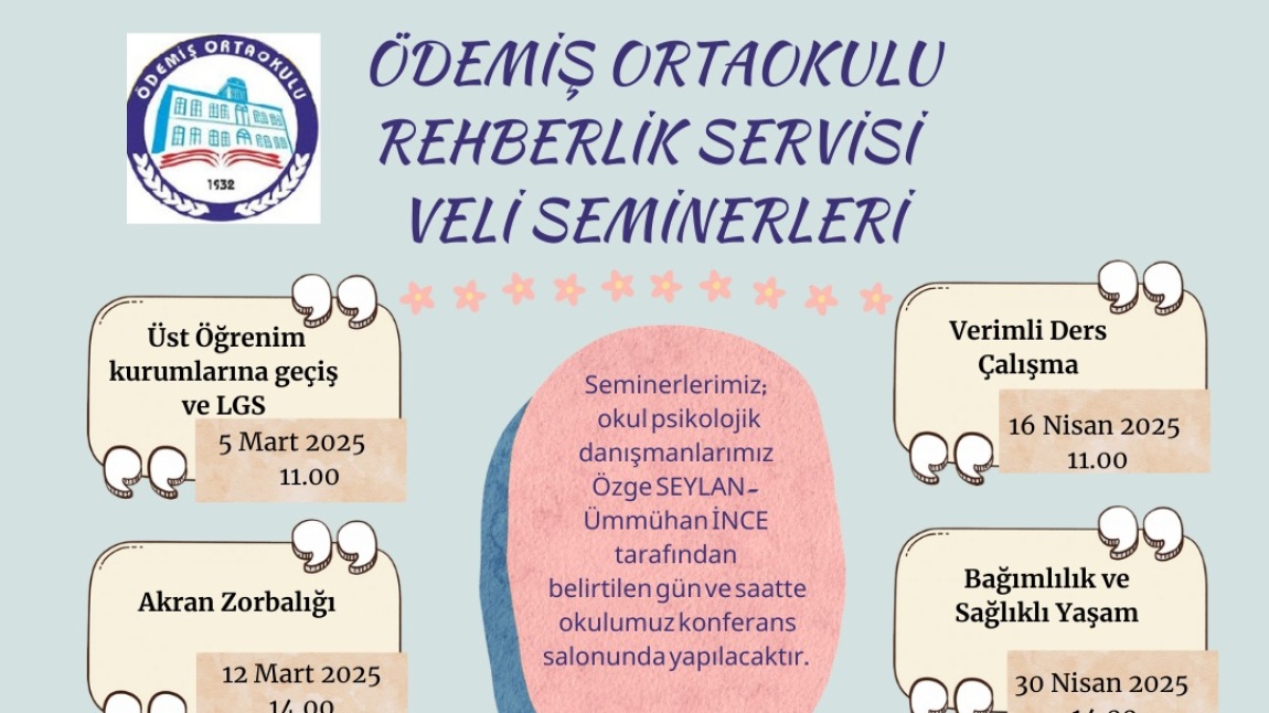 Velilere Yönelik Bilgilendirme Seminerleri..